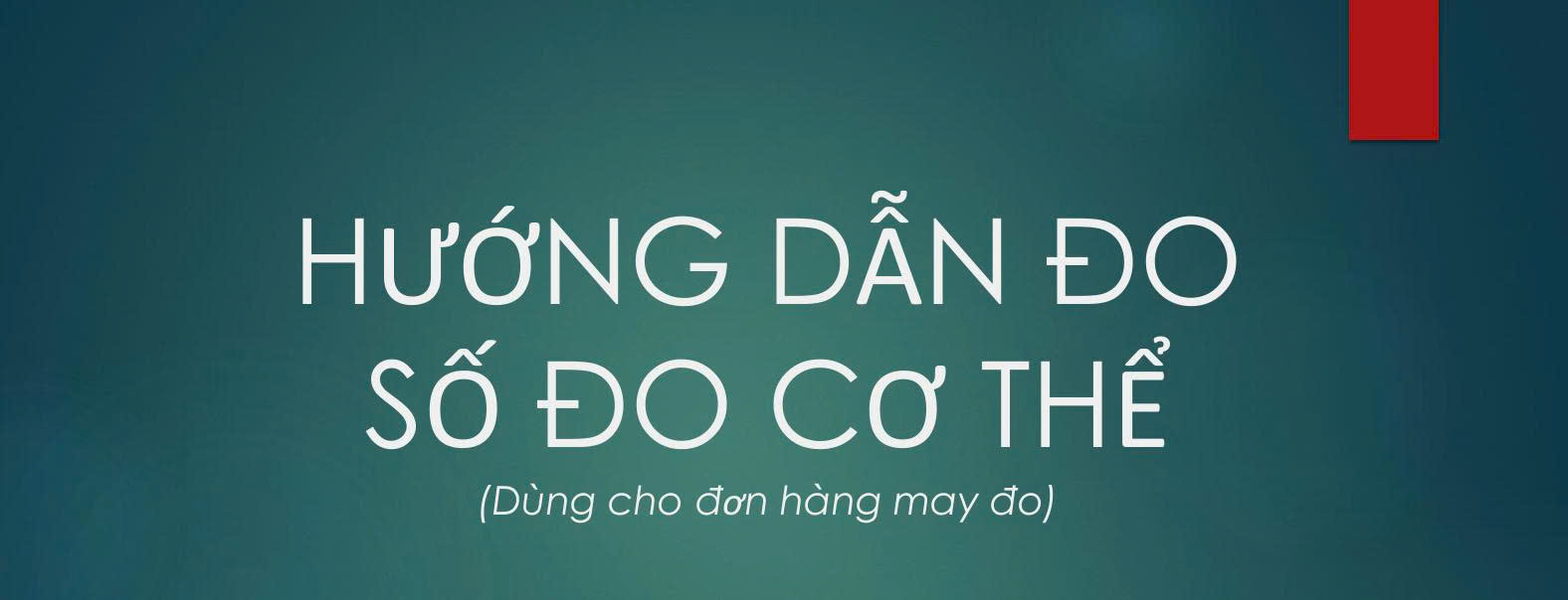 KN07.25 KỸ THUẬT MAY ĐO